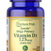 Vitamin D3 5000 IU -100 Softgels